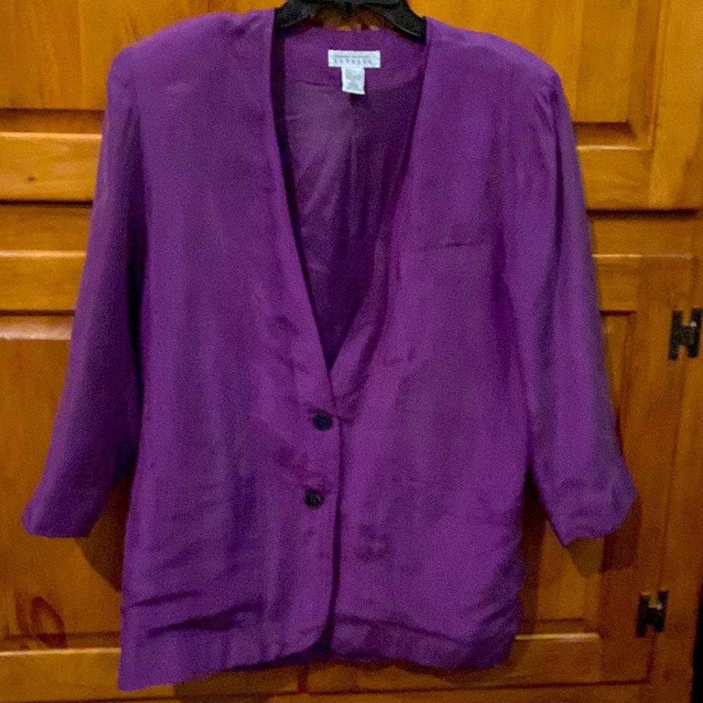 Purple suit jacket.Express small/1 two button.